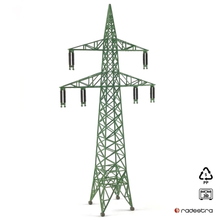 Radestra 211201 - Słup energetyczny wysokiego napięcia typu A77.