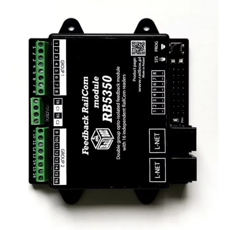 Railbox RB5350 - Moduł informacji zwrotnej Railcom