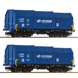 Roco 6680008 - Wagon teleskopowy Shimmns, PKP-Cargo, Ep.VI