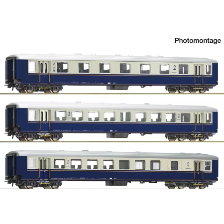 Roco 6200244 - 3er Set Schlierenwagen Regiobahn