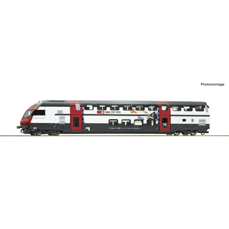 Roco 6210218 - Doppelstock-Steuerwagen IC2000 DCC