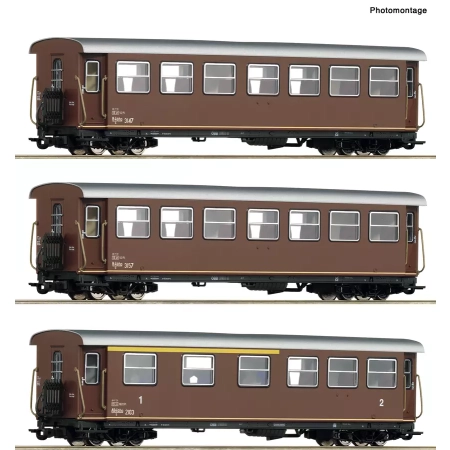 Roco 6240007 - 3er Set Personenwagen ÖBB