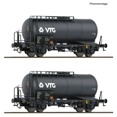 Roco 6600246 - 2er Set Kesselwagen Zs VTG