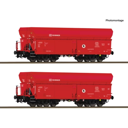 Roco 6600326 - 2er Set Selbstentladewagen Wap DB Schenker