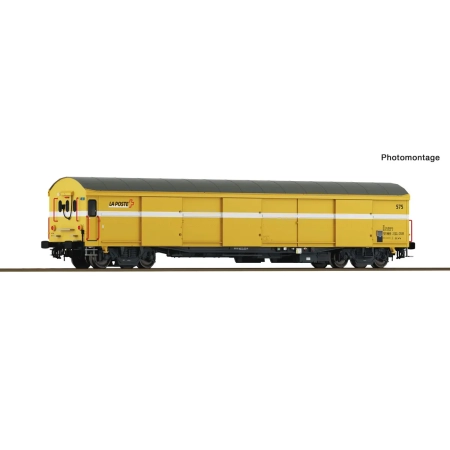 Roco 6620244 - Postwagen Post gelb AC + Schlusslicht