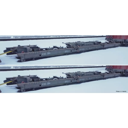 Roco 6640007 - 2er Set Rollwagen Zillertalbahn 9,5 Meter