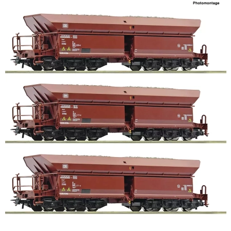 Roco 77031 - 3er Set Erzwagen DB #2