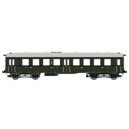 Saxonia 120051 - Wagon pasażerski „Altenberg”, Cix 3. klasa, PKP, Ep.III