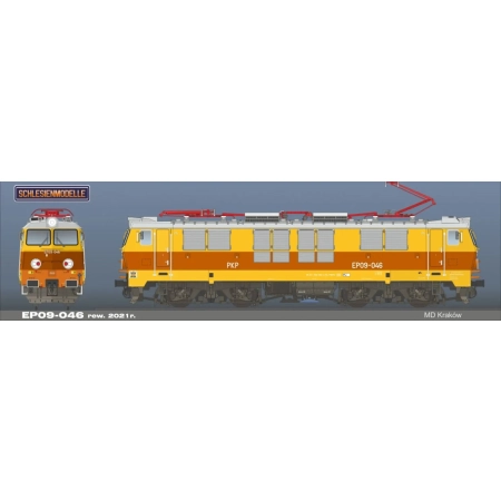 Schlesienmodelle 109002 - PKP Intercity EP09-046 (2021) – Zakład Południowy