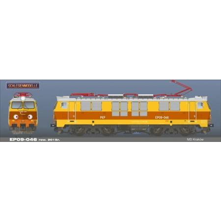 Schlesienmodelle 109013 - PKP Intercity EP09-046 (2015) – Zakład Południowy