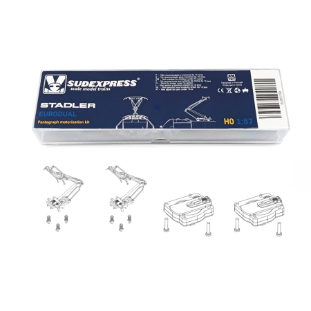 Sudexpress 3159 - Zestaw dwóch pantografów z napędem