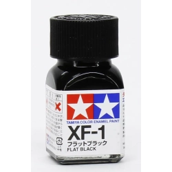 Tamiya 80301 - Farbka XF-1 Flat Black Matt