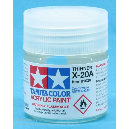 Tamiya 81020 - X-20A Rozcieńczalnik do farb akrylowych