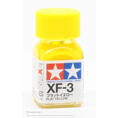 Tamiya 83003 - XF-3 Farba olejna FLAT YELLOW - 10ml