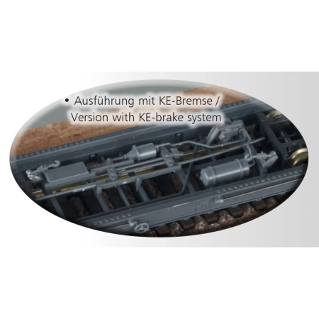 Tillig 05974 - 2 transportery Rf4, HSB, Ep.V, H0e