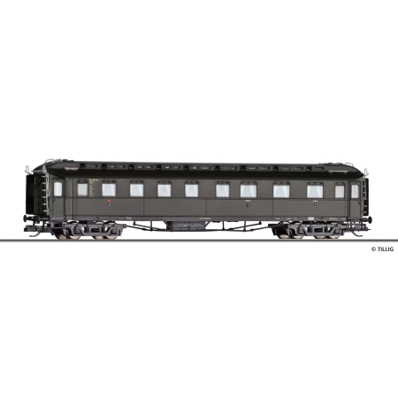 Tillig 12012 - Wagon pasażerski 1/2/3 kl, DB, ep.III
