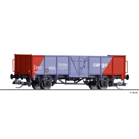 Tillig 14095 - Węglarka X, Materialwagen, SBB-Cargo, Ep.V