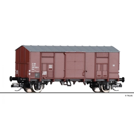 Tillig 14891 - Wagon towarowy kryty Gms, JZ, Ep.VI
