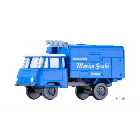 Tillig 19025 - Robur LO 1801 Kofferaufbau "Kinowagen"