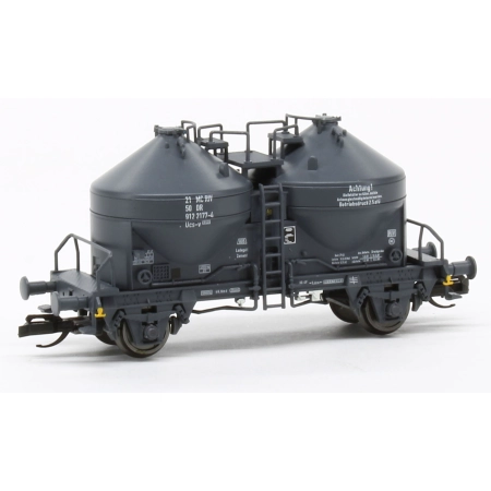 Tillig 502353 - 3 wagony zbiornikowe Ucs-v 9122 szare, DR, Ep.IV