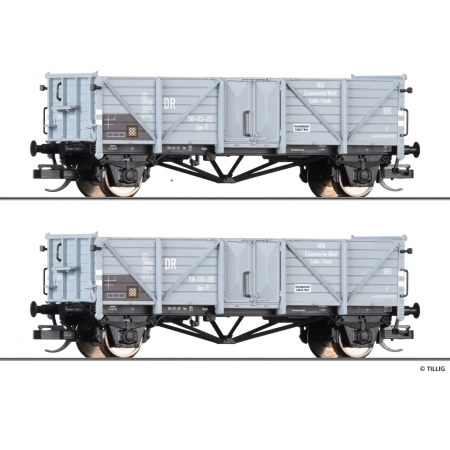 Tillig 502800 - Zestaw wagonów towarowych „VEB Eisenwerke West”, DR.