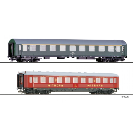Tillig 502803 - Zestaw wagonów pasażerskich "DR-Schnellzug"