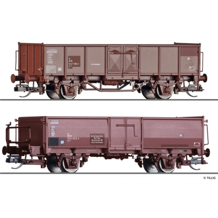 Tillig 502807 - Zestaw wagonów towarowych „Rübenzug” DB, ep. IV