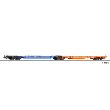 Tillig 76770 - Platforma Sdggmrss, koleje ÖBB.
