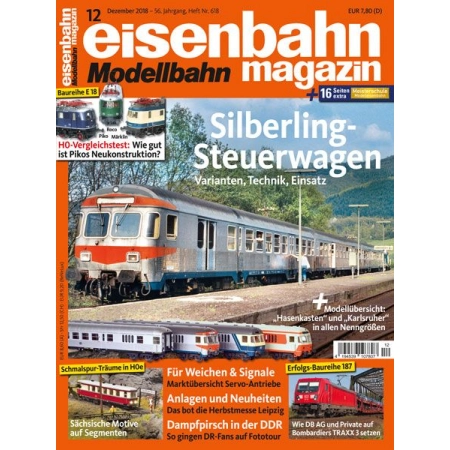 Czasopismo Eisenbahn Magazin 12/2018