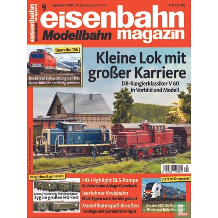 Czasopismo Eisenbahn Magazin 9/2018