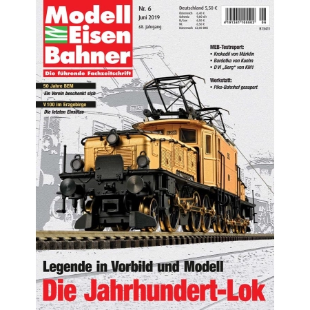Czasopismo Modelleisenbahner 6/2019