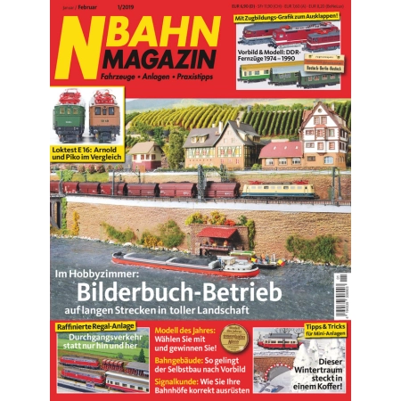 Czasopismo N-Bahn Magazin nr. 1/2019