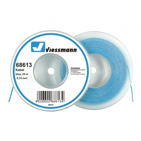 Viessmann 68613 - Przewód w otulinie niebieskiej,