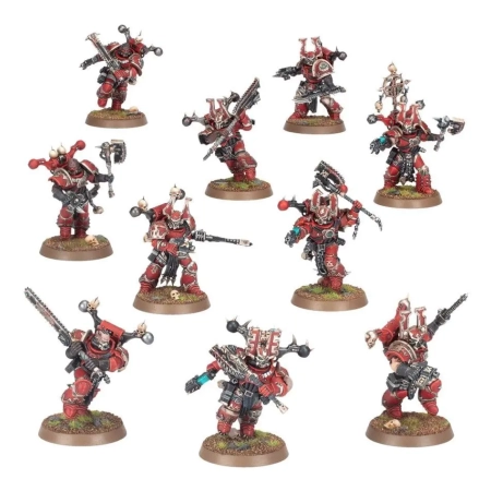 Games Workshop 43-10 - Warhammer 40000 - WORLD EATERS: KHORNE BERSERKERS