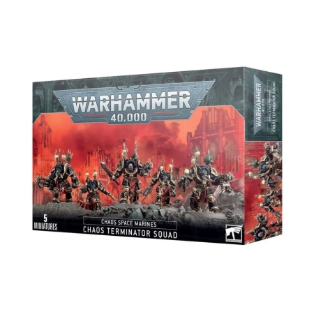 Games Workshop 43-19 - Warhammer 40000 - CHAOS SPACE MARINES: TERMINATORS