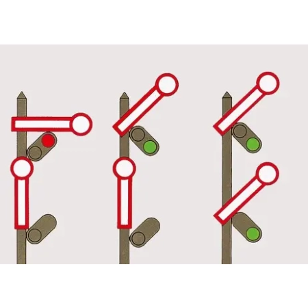 Weinert 02221 - Semafor dwuramienny z serwonapędem.