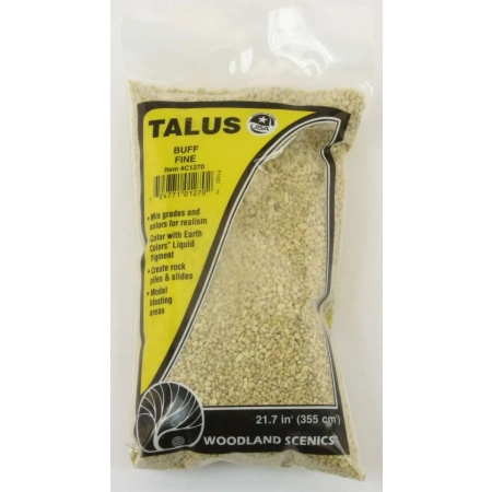 Woodland WC1270 – TALUS – odłamki skał, kolor piaskowy, drobne, 220 g