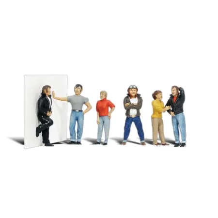 Woodland Scenics A1849 - Zestaw figurek - buntownicy