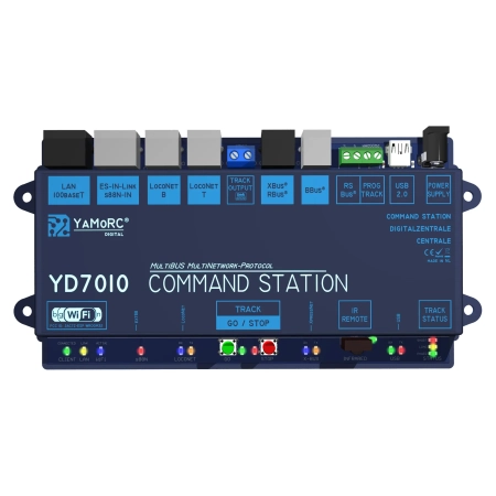 YaMoRC YD7010 - Centralka sterowania cyfrowego do makiet.