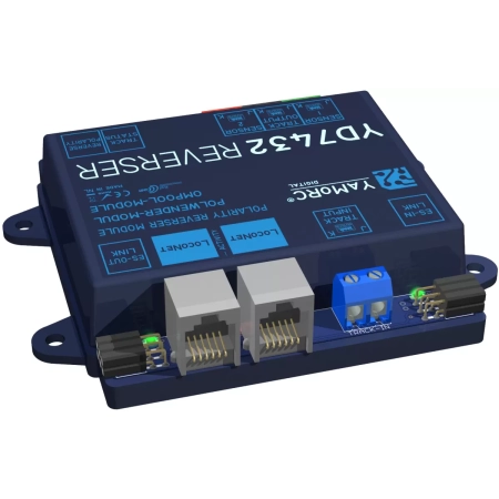 YaMoRC YD7432 - Moduł pętli DCC z modułem zajętości.