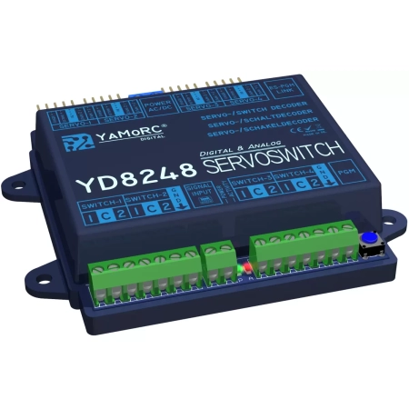 YaMoRC YD8248 - Dekoder funkcyjny 4x Servo + 8x do sygnalizacji