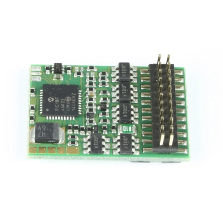 ZIMO MX633P22 - Dekoder 0,8A, 10 wyjść, PluX22 bezpośredni