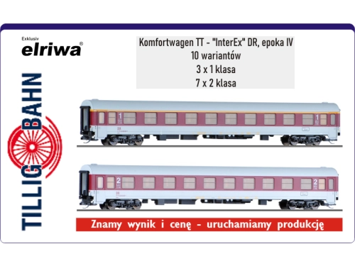 Tillig TT Komfortwagen 'InterEx', DR, ep.IV