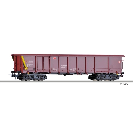 Tillig 76802 - Wagon z dachem rolowanym Taems, DBAG, Ep.VI