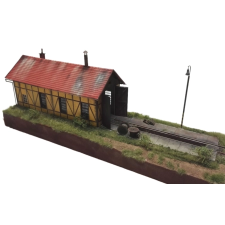 Igra 181005e - Lokomotywownia Ybbsitz, 78x185x78 mm H0e, zestaw