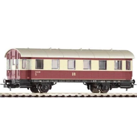 Piko 57633 - Wagon pasażerski B 2. klasy, DR, Ep.III, czerwony