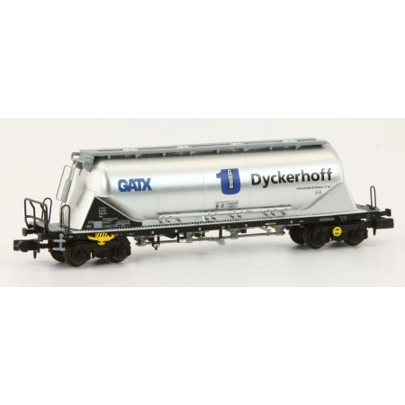 NME 203621 - Wagon silos cement Uacns „GATX-DYCKERHOFF”, srebrny