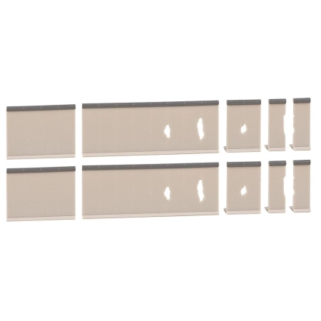Faller 180399 - Mur betonowy, 220 x 24 x 43 mm