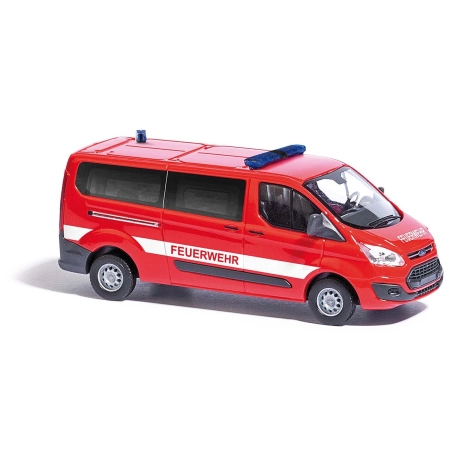 Busch 52420 - Ford Transit Custom Bus, straż pożarna