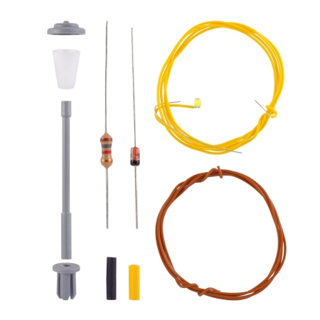 Viessmann 6621 - Oświetlenie uliczne do samodzielnego montażu, LED